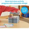 Learning Resources Lot de 6 Plateaux pour réglettes Cuisenaire, Comprend des Plateaux et des Tapis d&rsquo;activité Uniquement, Les Essentiels de la Classe pour Les Enseignants, dès 5 Ans