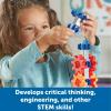 Learning Resources Makers Créateurs de Machines Explorers, 60 pièces, à partir de 5 Ans, Jeux de Construction, Kits STEM, d’ingénierie, Jouets à Construire soi-même, LER9462, Multicolore, Medium