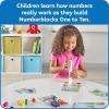 Learning Resources MathLink Cube Numberblocks 1-10 Activity Set – 251 Pieces to Build Characters 0-10, Math Game Preschool Ages 3+