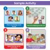 Learning Resources Memory J’exprime Mes émotions, Cartes des émotions pour Enfants, 80 Cartes, Jeu d’Association de Cartes, activités d’Apprentissage socio-émotionnel, 3+