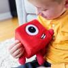 Learning Resources Numberblocks One Plush Toy from 18 Months, Official Educational Soft Toy for Girls and Boys, Sensory and Cuddle Toy Inspired by the Numberblocks TV Series(Numberblock One)