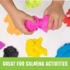 Learning Resources Paquet de 8 couleurs assorties de sable Playfoam , 8 couleurs assorties à malaxer, mélanger et modeler, classe de maternelle tout-petits, cadeaux pour garçons et filles, âges 3+