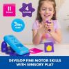 Learning Resources Playfoam Sable Magique révélation, Jouet sensoriel, Plus de 1,3 kg de Sable de Jeu, 4 Couleurs, 11 Outils, ne sèche Pas, créez des tranches et révélez Vos créations, dès 3 Ans