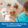 Learning Resources STEM Explorers Cristaux solaires pour fenêtre, Cadeau pour Enfants, 30 défis STEM, kit de Loisir créatif réutilisable, 422 pièces, dès 5 Ans