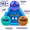 Learning Resources Sight Word Slam, Reconnaissance visuelle des Mots, Apprendre Plus de 185 Mots Anglais, 2 Modes, Jeu de Mots éducatif électronique pour 1 Joueur, Jeux phoniques, dès 5 Ans