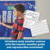 Learning Resources Tableau à Poches de Suivi de la météo, découvrir la météo, Les Essentiels en Classe pour Les Enseignants, ressources de Classe, dès 5 Ans