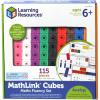 Learning Resources Kit de maîtrise mathématique – Cubes MathLink(Simple)