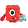 Learning Resources Numberblocks One Plush Toy from 18 Months, Official Educational Soft Toy for Girls and Boys, Sensory and Cuddle Toy Inspired by the Numberblocks TV Series(Numberblock One)