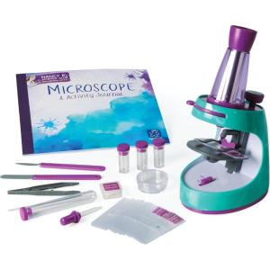 Learning Resources 5350 EI-5350 Nancy B&rsquo;S Science Club Microscope & Activity Journal, Multicoloured