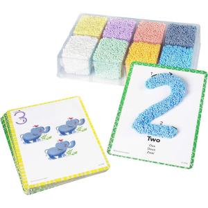Learning Resources Ensemble Playfoam d&rsquo;apprentissage des formes de chiffres, 33,3 x 24,9 x 5,3(Numéros)