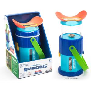 Learning Resources GeoSafari Jr Rocknoculars, 3x Magnification for Stones and Gems, Geology for Kids, Science Toy, Interactive Learning, Outdoor Toy, from 4 Years