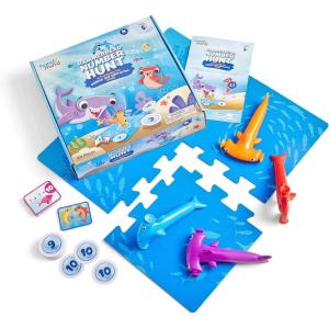 Learning Resources Jeu de chasse aux nombres avec les requins-marteaux, jeu de maths pour enfants, jeu éducatif sur les additions et les soustractions, jeux de maths pour enfants de 5 ans