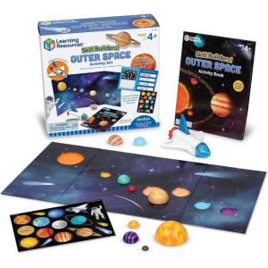 Learning Resources Kit d’activités de l’espace Skill Builders, activités d’apprentissage préscolaire, science préscolaire, livre d’activités, jouets STEM, jouets scientifiques de la petite enfance, 4+