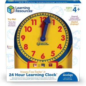 Learning Resources Ma première Horloge d&rsquo;apprentissage 24 Heures de
