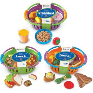 Learning Resources New Sprouts Breakfast Basket(Three Packed Lunches)