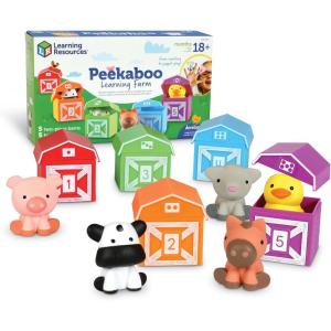 Learning Resources Peekaboo Educational Farm(Learning Farm)
