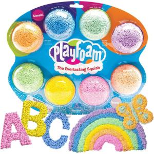 Learning Resources Playfoam (8 Pack), Sensory ASMR, Satisfying Object, Sensory Squishy Modelling Clay, Destressing Child, Foam, Gift for Children 3 4 5 6 Years Old Boys and Girls(Original)