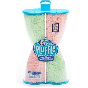 Playfoam Pluffle Luminescente – Jeu Sensoriel Tactile Dès 3 Ans – Texture Douce et Fluide – Brille dans le Noir – Tube Torsadé – Idée Cadeau Noël Enfant(Glow)
