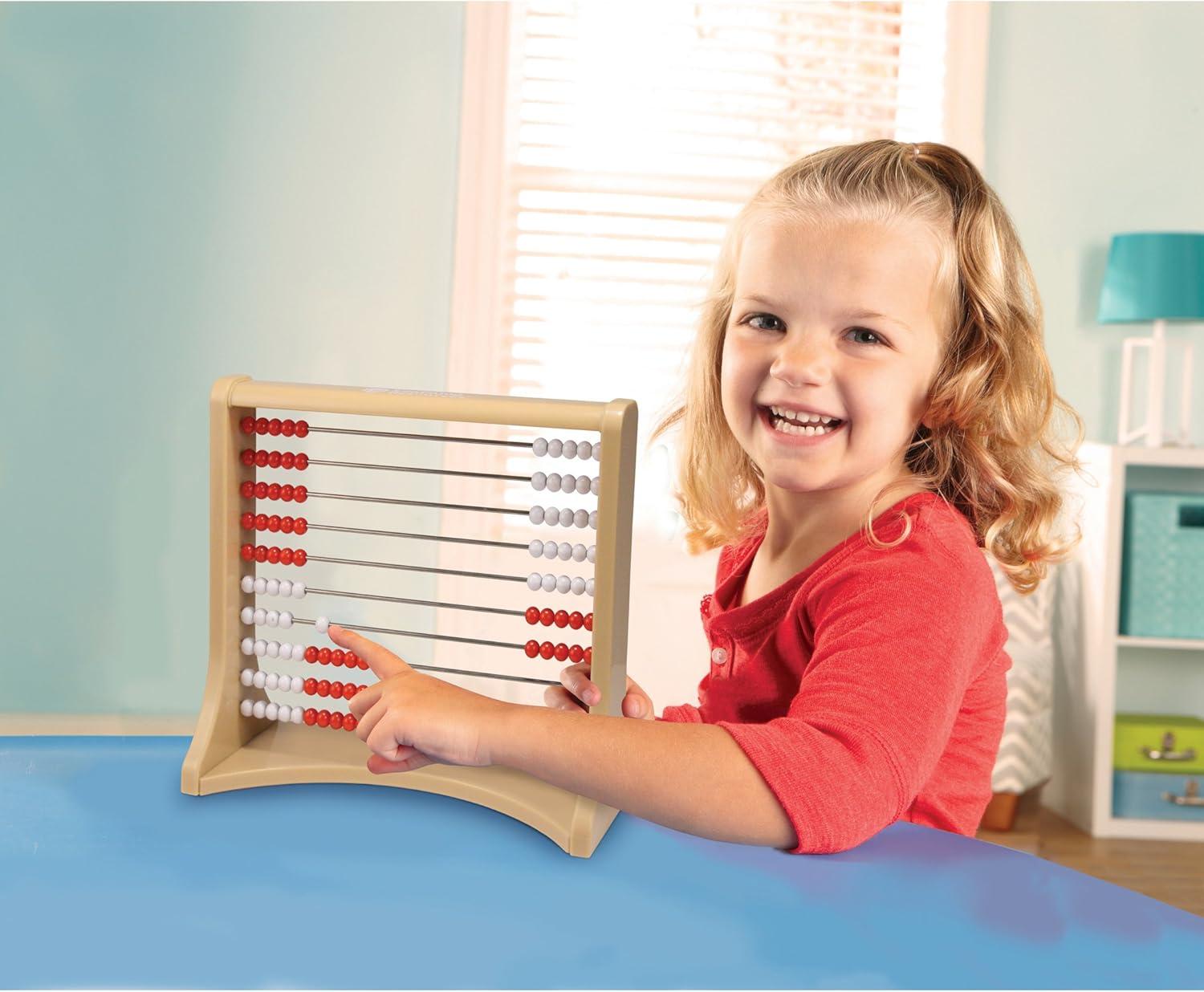 imageLearning Resources Boulier Deux rangesRekenrek 10 ranges