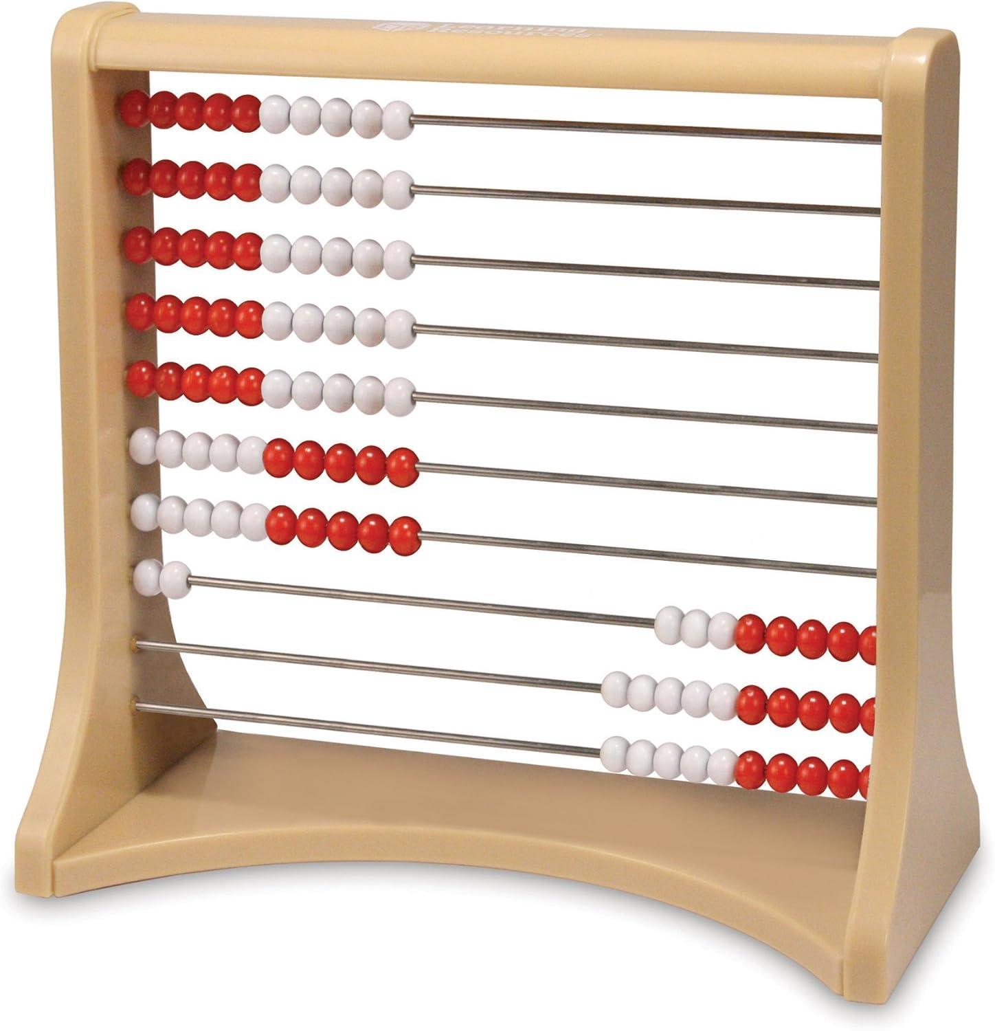 imageLearning Resources Boulier Deux rangesRekenrek 10 ranges