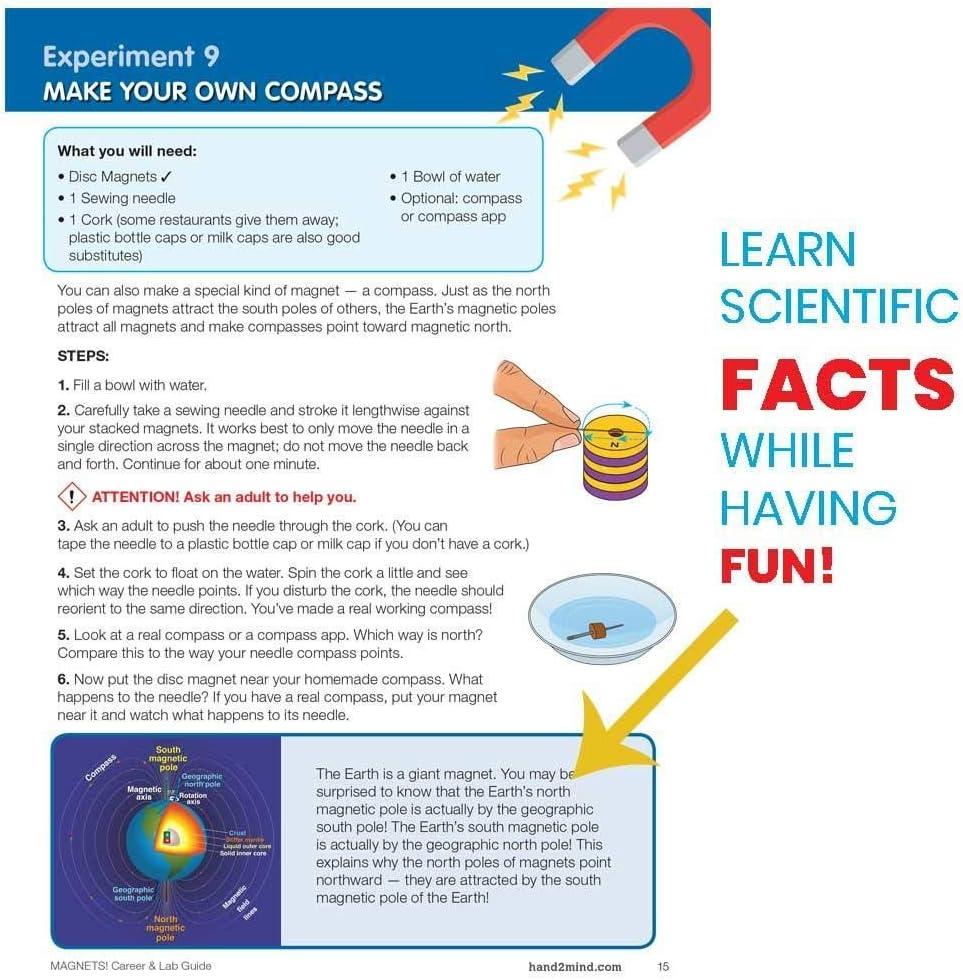 imageLearning Resources KIT DE LABORATOIRE SCIENTIFIQUE SUR LA FORCE MAGNTIQUE