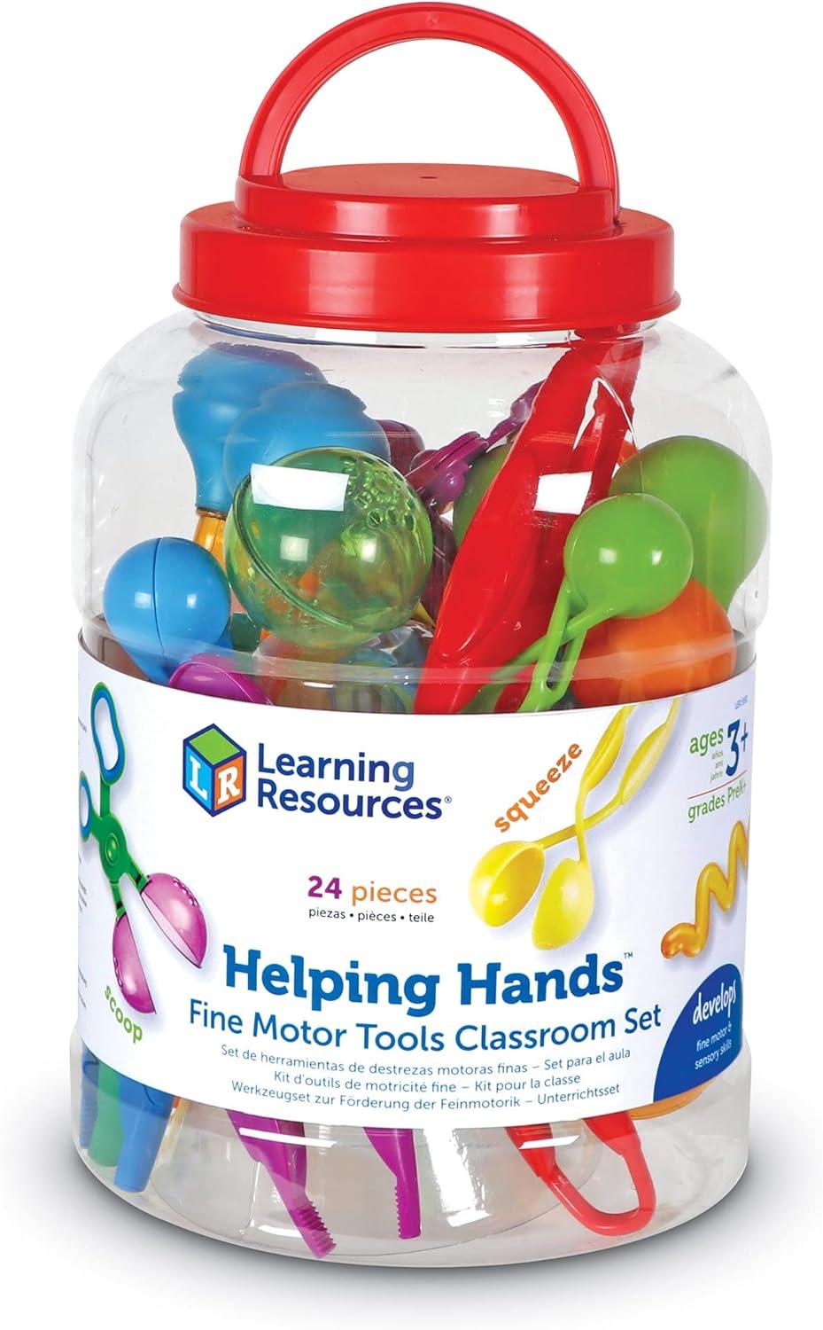 imageLearning Resources Kit de motricit Fine Helping Hands pour la Classe de Jouets dApprentissage pour Les ToutPetits matriel dEnseignant pour la Classe Jouets sensoriels pour Les ToutPetits