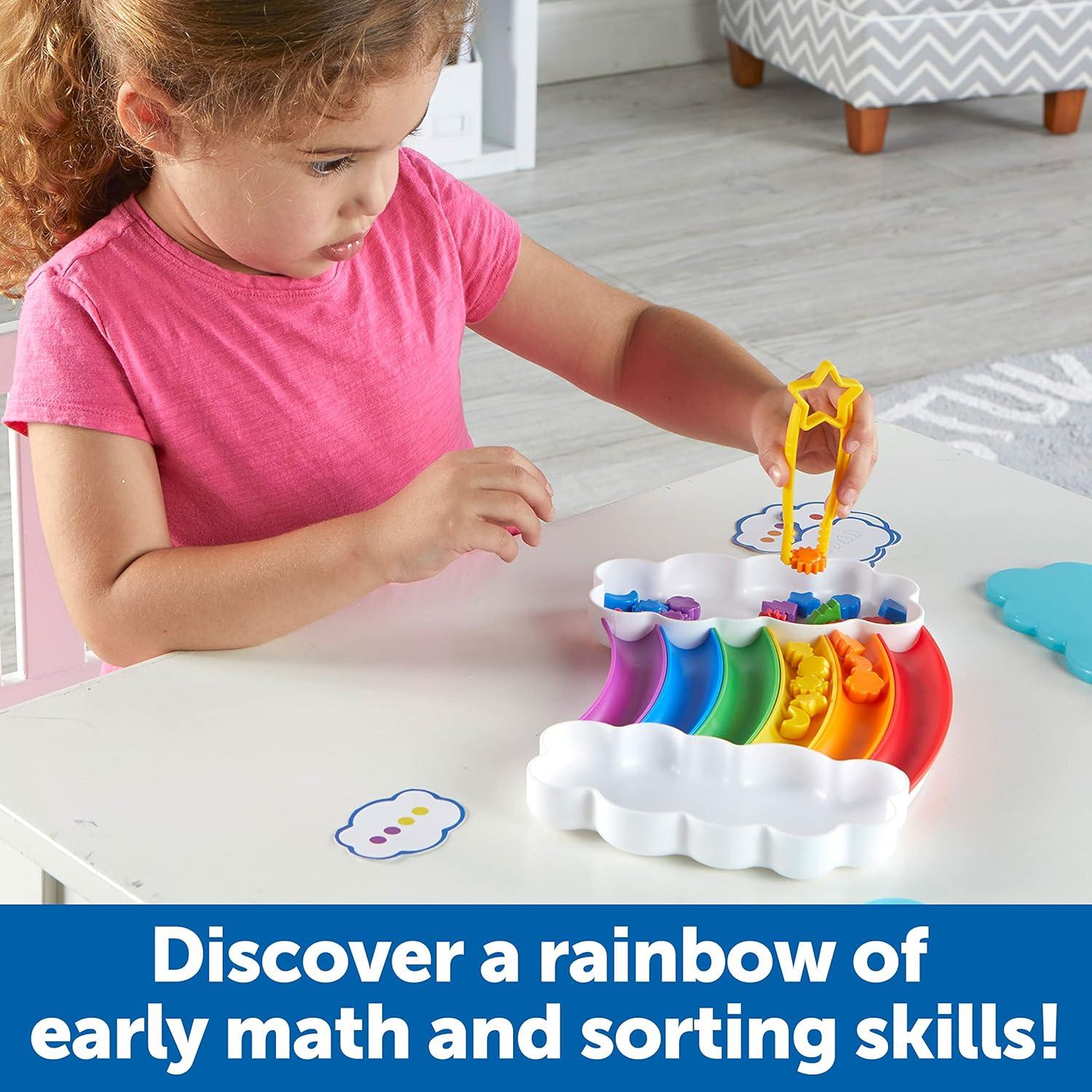 imageLearning Resources Kit de tri de lArcenCiel 37 pices motricit Fine tri squences Jouets pdagogiques Petite enfance Jouets pour Les ToutPetits Jouets dApprentissage et ducatifs 3