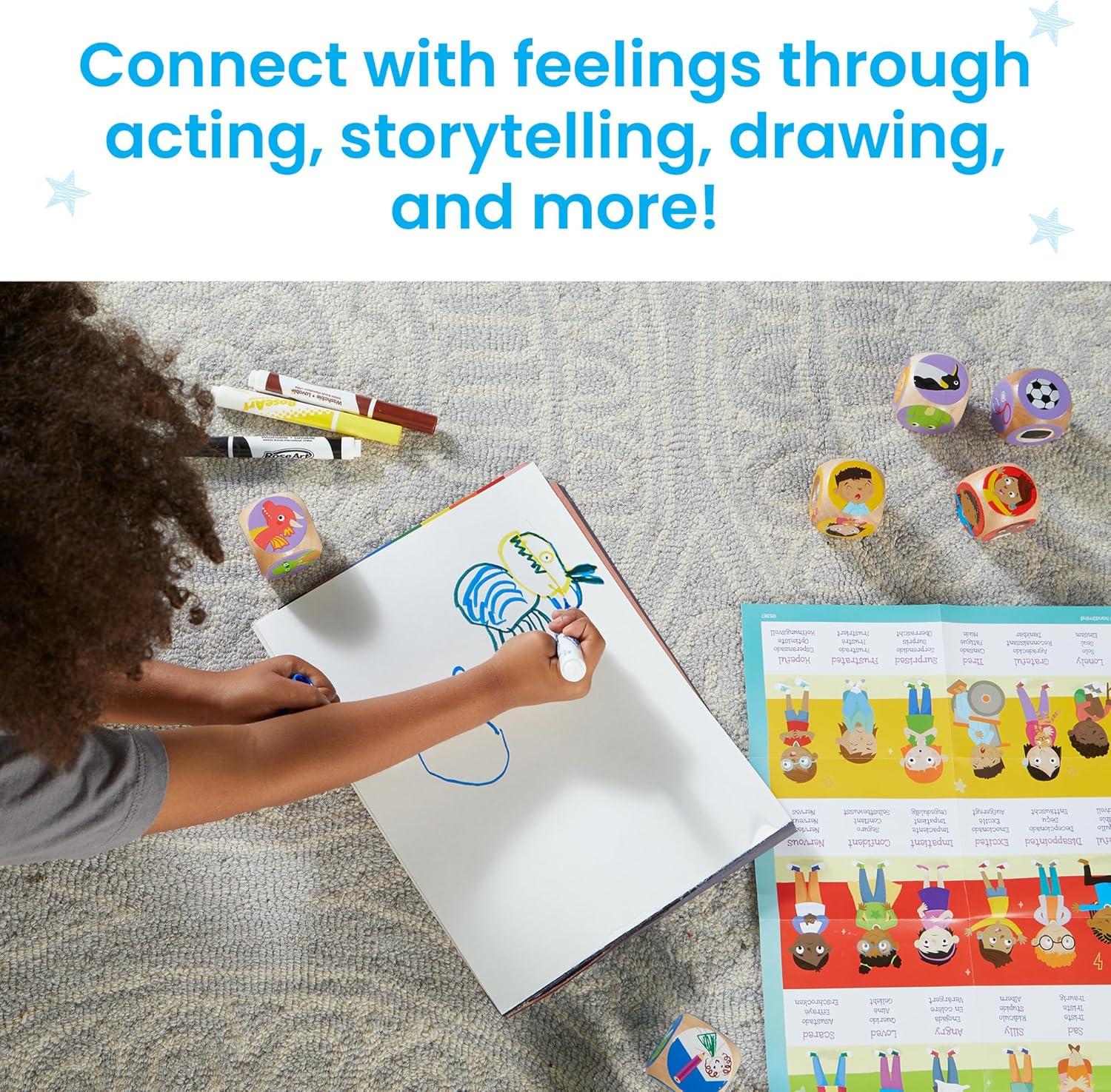 imagehand2mind Jeu de ds Rolling for Feelings thrapie apprentissage sociomotionnel rgulation motionnelle comptences sociales pour enfants