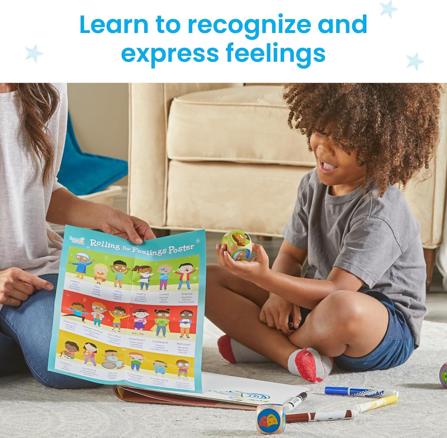 imagehand2mind Jeu de ds Rolling for Feelings thrapie apprentissage sociomotionnel rgulation motionnelle comptences sociales pour enfants