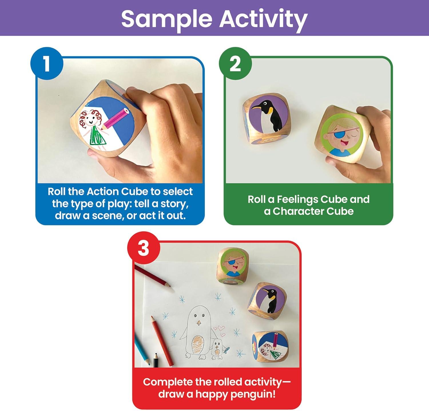 imagehand2mind Jeu de ds Rolling for Feelings thrapie apprentissage sociomotionnel rgulation motionnelle comptences sociales pour enfants