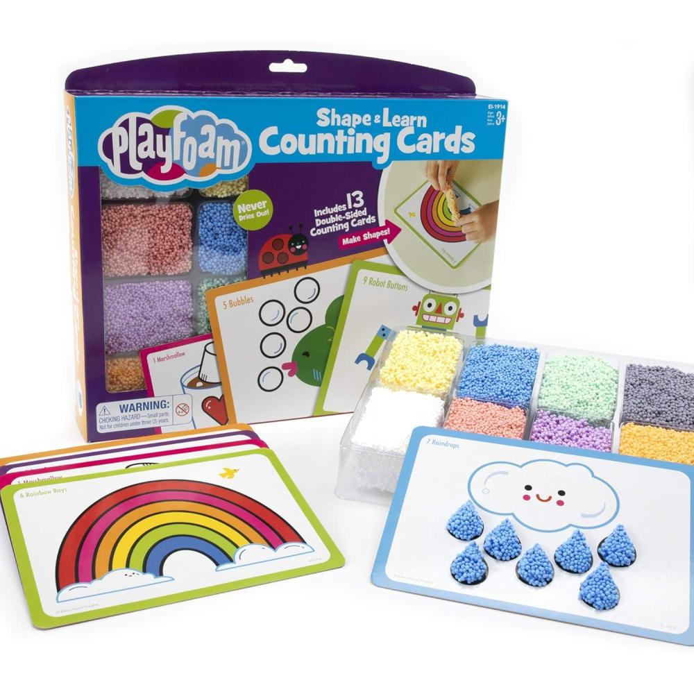 imageLearning Resources Activit de prparation prscolaire des formes et du calcul Playfoam ressources maternelle pate a modeler truc satisfaisant objet satisfaisant montessori 3 ans