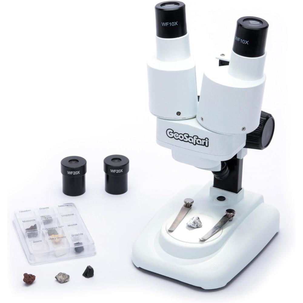 imageLearning Resources Microscope stroscopique GeoSafari pour visualiser des objets 3D de prs partir de 8 ans