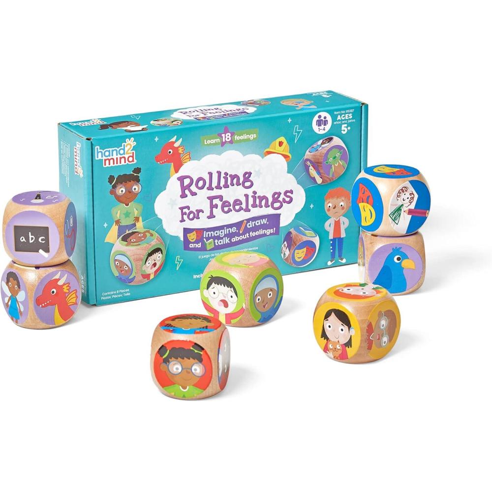 imagehand2mind Jeu de ds Rolling for Feelings thrapie apprentissage sociomotionnel rgulation motionnelle comptences sociales pour enfants