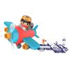Learning Resources Avion Bolt Buddies Design & Drill, jeu avec un avion et une figurine de pilote, jouet de science et STEM, cadeau pour enfants, 3, 4, 5 ans et plus(Avion)