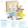 Learning Resources Kit d’activités sensorielles Merveilles de l’espace, jouets sensoriels pour jeu sensoriel, jouets de l’espace, jouets Montessori, boîte de rangement en bois, à partir de 3 ans(Comptage et tri)
