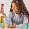hand2mind Bouteilles Sensorielles Émotions – Jouet Éducatif Enfant Dès 3 Ans – 4 Pièces – Apprentissage des Sentiments – Pour Maison, École ou Coin Calme(Simple)
